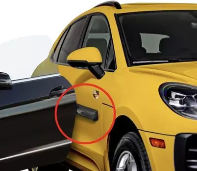HRX Защита от вмятин на дверях автомобиля из стекла Съемная мягкая подушка Магнитные накладки на двери Защита бампера и от царапин Предотвращает царапины и