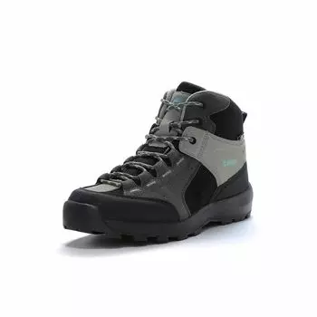 HT HK044 AORAKI TREK WP Hiking Rain or Breathable and Size 2E Hi-Tec Shoes, Shine, Waterproof, Black/Gray, 25.0 cm,
