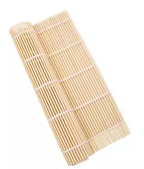 HTB Bamboo Sushi Sushi Толстые бамбуковые суши для приготовления суши Узкий рулон с изображением цветущей вишни, 24x24 см, антибактериальный, ролл, Ehomaki, Ehomaki,
