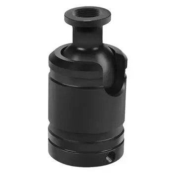 HTT-H21B Mini Tripod Head Aluminum Alloy 360° Monitor Tripod With Damping Adjustment 1/4 Screw Hole Tripod Accessories красный