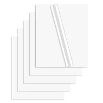 HTVRONT Железный печатный лист Термопереносная резиновая пластина для полиуретанового материала Упаковка подходит для белого DIY, 6, приблизительно. 25*30см, Футболка, Одежда, Головные уборы, Сумки,