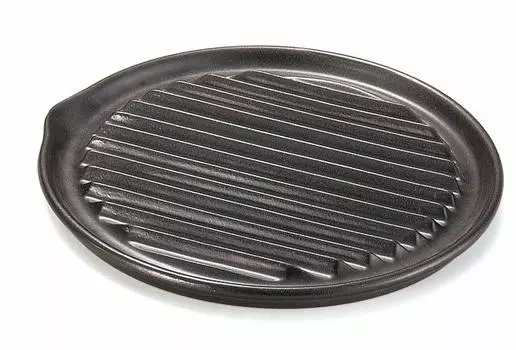 Hua Department Round Heat Resistant Pottery for Microwave [Hua Store] Carat-san 09-08 чёрный