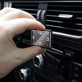 Hua Scale High Quality Auto Fashion Watch Automobile Quartz Clock styling Watch Car Decoration Ornaments Vehicle Car Accessories чёрный