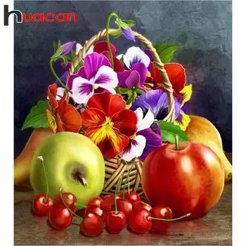 HUACAN 3D DIY Алмазная картина Алмазная мозаика Вышивка крестиком Украшение дома Full square 25*30 cm