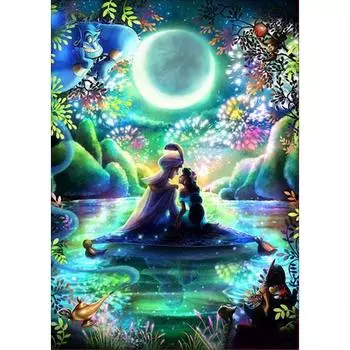 Huacan 5d Алмазная мозаика, вышивка крестиком, мультяшная фея, картина из стразов, Алмазная вышивка, распродажа, декор для детской комнаты 30*40 cm