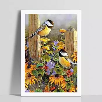 Huacan 5D DIY Алмазная вышивка птицы Алмазная картина вышивка крестиком мозаика со стразами 30*40 cm