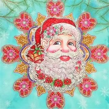 Huacan Алмазная картина специальной формы Санта-Клаус Дрель Мозаика DIY Алмазная вышивка Животное