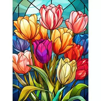 HuaCan алмазная живопись цветок полный круглый AB дрель картины цветы мозаика картина вышивка стразами искусство ремесло домашний декор стены Round Drill 20x30cm