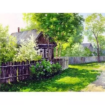 Huacan DIY 3D алмазная живопись пейзажная вышивка крестиком домашний декор 25*35 cm