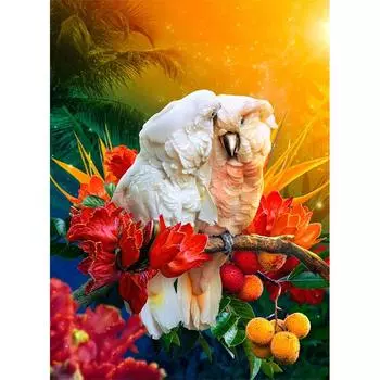 Huacan DIY 5D две птицы узор алмазная живопись вышивка крестиком картины холст картины настенные украшения подарки искусство Full Square 20*30 cm