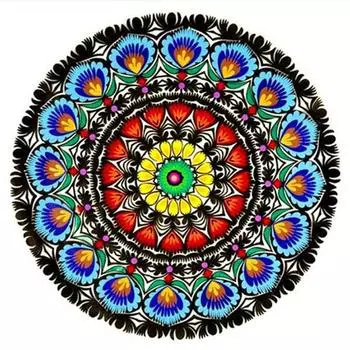 HUACAN DIY Алмазная картина Цветы Алмазная вышивка 5D Полный квадрат Стразы Вышивка крестом 20*30 cm