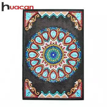 HUACAN DIY специальная форма алмазная живопись тетрадь дневник 60 страниц A5 тетрадь вышивка бриллиантами вышивка крестиком ремесло подарок