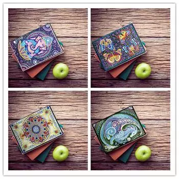 Huacan Новинка 2019 года 5D алмазная живопись тетрадь животное Новинка 2019 года Алмазная мозаика аксессуары для вышивки специальной формы Прямая поставка