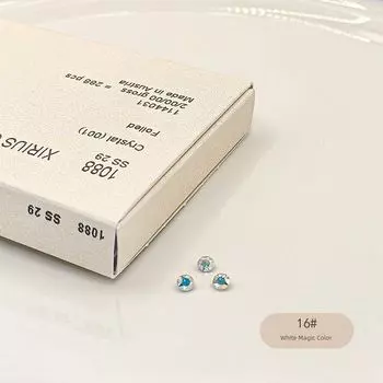 Хуацзы Серьги-пусеты 4 мм Титановый сплав Серьга-пусетка для козелка уха Флэш Медицинская титановая сталь Циркон Шпилька для козелка уха Винтовая застежка Страз Женские 16# White Magic 001AB about 4mm single