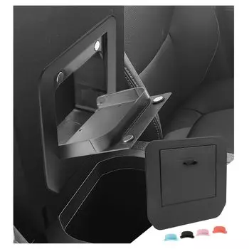 HUAHAO Toyota Land Cruiser 250 Эксклюзивный подлокотник Скрытый ящик для хранения вещей Использование зазора Land Cruiser 250 Консольный ящик для хранения Ящик для аксессуаров Land Cruiser чёрный