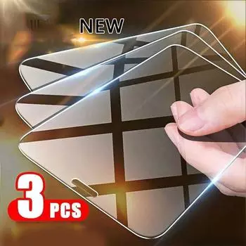Huawei 20 Pro Lite P20 P30 P40 Pro Lite Honor 7 8 9 10 20 Samsung A12 a21s A51 a52 S21 заставка 3 куска закаленного стекла Galaxy A01