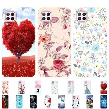 Huawei P40 Lite Силиконовый чехол из ТПУ Мягкий чехол для телефона Huawei P40Lite P 40 Чехол