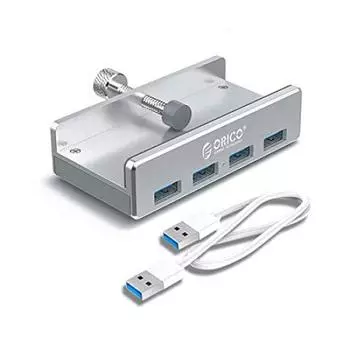 hub clip type 4 ports high speed small ORICO lightweight Can be fixed to the edge of your computer Comes with an 18 month warranty USB3.0