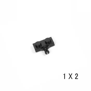 Hub Tire Double Wheels Holder Plate Building Blocks Kit Compatible Parts 4600 4624 3641 6014 87697 MOC Mini Car Bricks Kid Toys