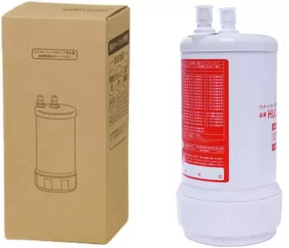 HUC17021 Water Purifier Cartridge Substance Water Purifier Under Sink Cartridge Compatible Product [17+3 Removal] Built-in Non-Genuine (HUC17021)