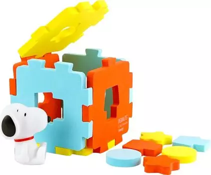 Hucy Top In Bath Puzzle Snoopy PN-3377