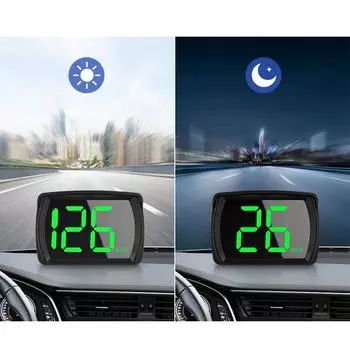 HUD GPS Head Up Display Спидометр Одометр Автомобильный Цифровой Скорость Универсальный