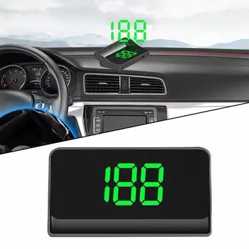 HUD GPS Head Up Display Спидометр Одометр Автомобильный Цифровой Скорость Универсальный