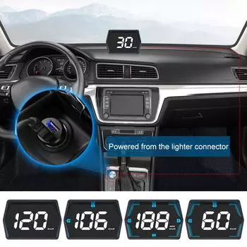 HUD Head-Up Display Speed Information Automatic Speed Notice