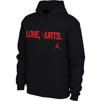 Худи Air Jordan Jalen Hurts Love Hurts Черный/Красный Мужской Топ IQ3843-010 XL