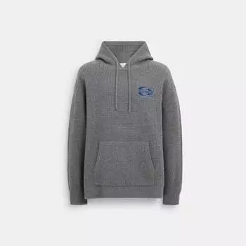 Худи Coach Knit вересковый серый
