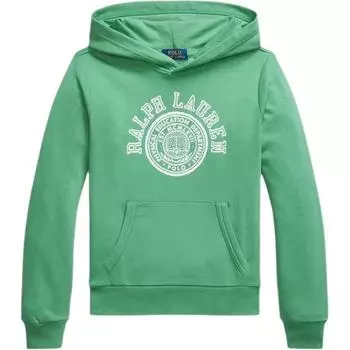 Худи из флиса с логотипом Polo Ralph Lauren для детей Зеленый CWPOKNIY8021453-300 M