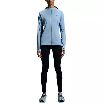 Худи на молнии On Climate Удобный Модный Универсальный Жакет с длинным рукавом Женские куртки Светло-серый Синий 1WE10330732 S