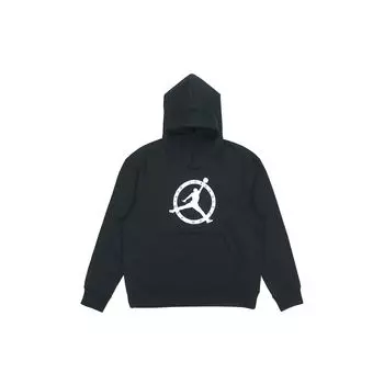 Худи OFF-WHITE x Jordan (Азия) Черная мужская уличная одежда DM0060-010 S