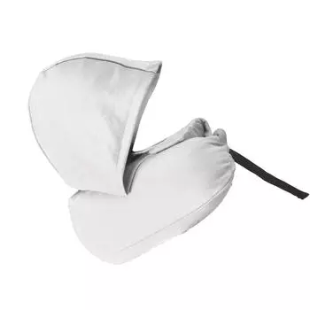 Худи-подушка для путешествий, подушка для шеи с капюшоном, регулируемая эргономичная дорожная подушка для шеи для перелета в самолете