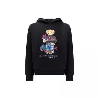 Худи Polo Ralph Lauren с мультяшным принтом животных Детские худи 323920645-001 L