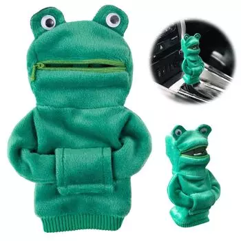 Худи с набалдашником рычага переключения передач PAVIKE Худи рычага переключения передач Защитный чехол рычага переключения передач автомобиля Автоматическая коробка передач