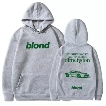 Худи с надписью «Frank Ocean Blonde Album» Frank Ocean White Ferrari Music Женская толстовка с капюшоном и свитшот Harajuku с длинным рукавом для мужчин S