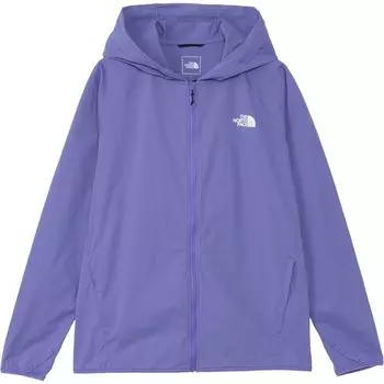 Худи The North Face Sunshade на молнии, оптическое, размер M, фиолетовое,