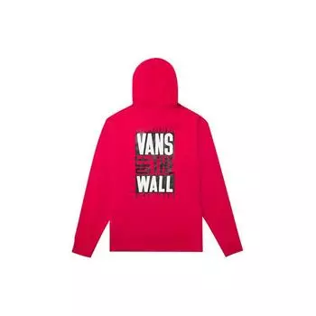 Худи унисекс с принтом логотипа Vans Красный VN0A4ML3IZQ L