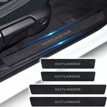 HUDIY Outlander Side Step Guard OUTLANDER PHEV GN0W GN Series Декабрь 2021 Текущий комплект накладок на пороги Накладка на пороги на двери Защитная накладка на пороги Салон автомобиля белый