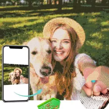 Художественная картина, фото, индивидуальная алмазная картина, 5D, полная квадратная алмазная вышивка, картина, стразы, набор для вышивки крестом, мозаика, домашний декор 20x30cm