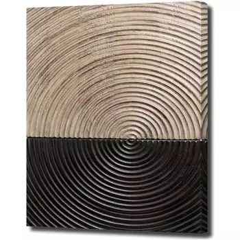 Художественная панель Азиатская абстрактная живопись Ш50см В70см Большая художественная картина в раме Холст Панель в раме Поп-арт Современное искусство Настенное украшение Интерьер