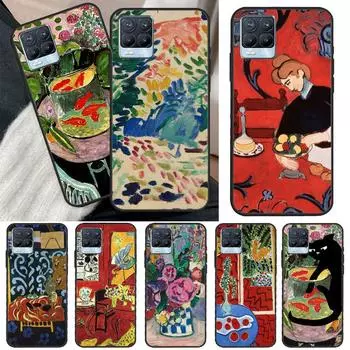 Художественная роспись Анри Матисса для OnePlus 10 Pro 9 Pro 8T Nord2 9R, чехол для Realme GT 2 Pro 7 8 GT Neo2 9i 8i C21, чехол Realme C3