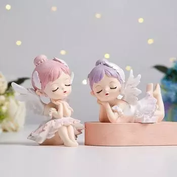 Художественная смола Бела Балерина Украшение для стола Украшения для детской гостиной Украшения для дома Lovely Wind