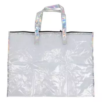 Художественная сумка для портфолио, лазерный дизайн, большая емкость, водонепроницаемая сумка для хранения плакатов и произведений искусства для школы