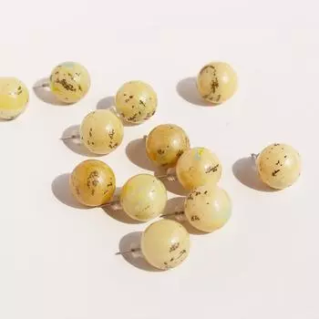 Художественная тушь, рисунок, размазанные шариковые серьги-гвоздики, универсальные, Guofeng, новые китайские перламутровые серьги 941