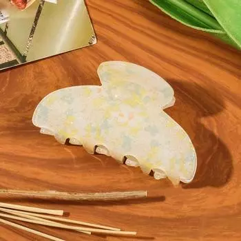 Художественная заколка-краб для волос с цветами, цветочные заколки-крабы для волос, милая заколка-краб, заколки-крабы для волос для девочек, аксессуары для женщин