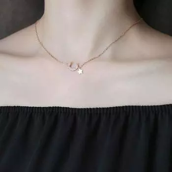 Художественное ретро простое ожерелье с цепочкой Clampsia, ожерелье с волной на побережье для женщин