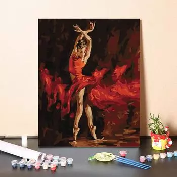 Художественное украшение на холсте, цифровая картина маслом, цифры, картина маслом, сделай сам, картина по номерам 40x50cm no frame