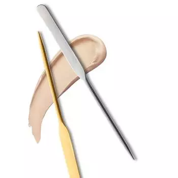 Художественные аксессуары Косметическая ложка Тонер для макияжа Шпатель Инструмент для смешивания тональной основы Палочка для смешивания лака для ногтей 02